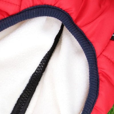 Manteau Imperméable pour Chien - HarnessDogJacket™ - Rouge