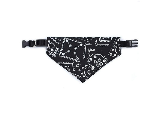 Collier bandanas pour chien - Noir