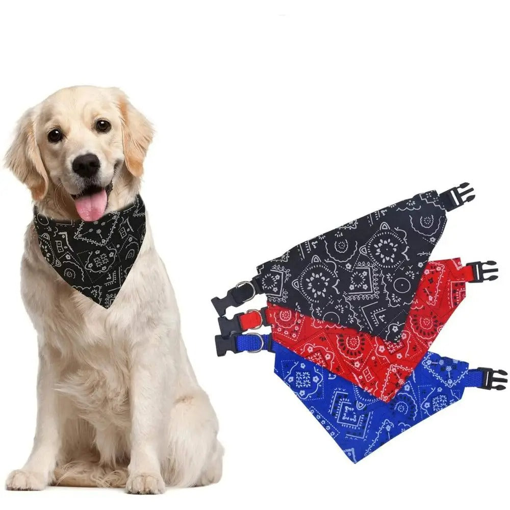 Collier bandanas pour chien - Noir