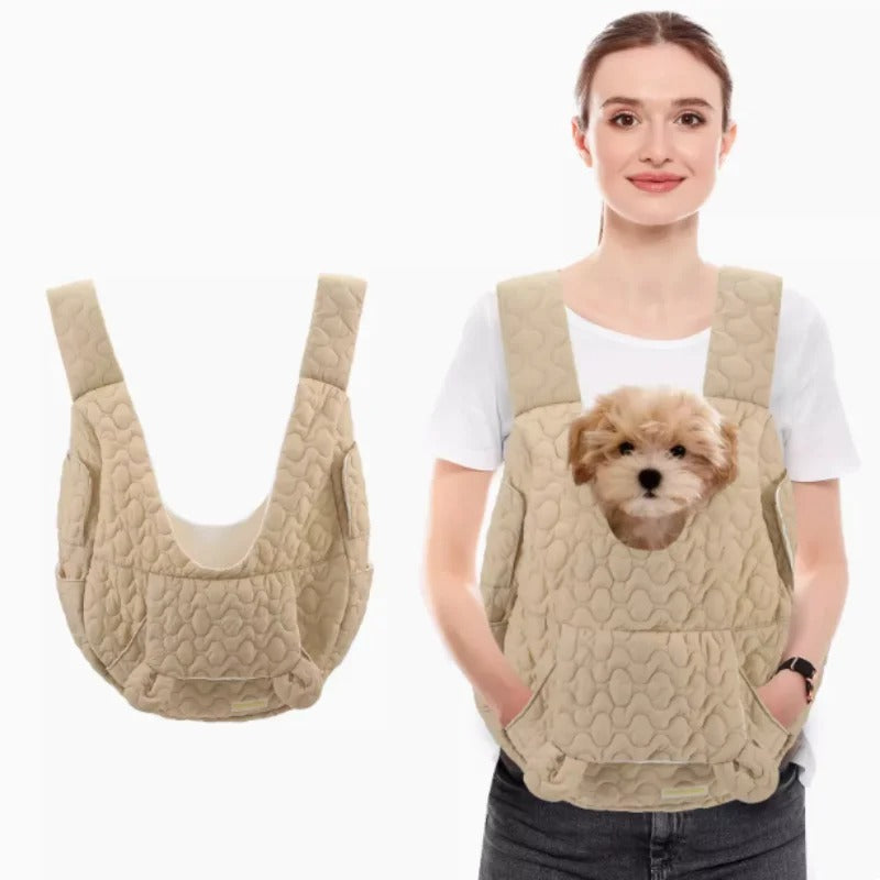 Sac de transport avant pour chien