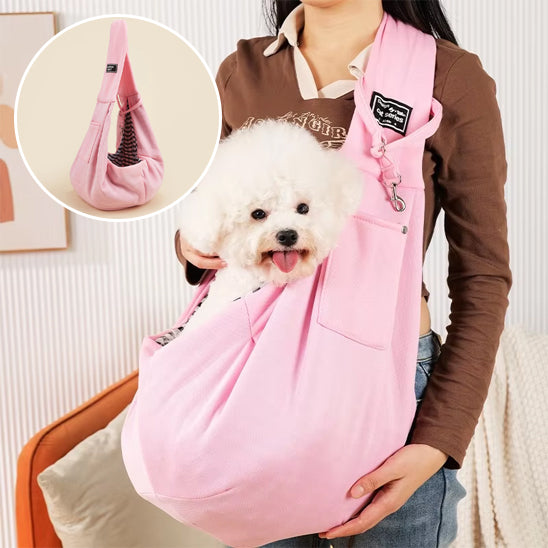 Sac pour chien à bandoulière - Vert