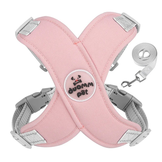 Harnais pour chien HarNISSAN - Rose