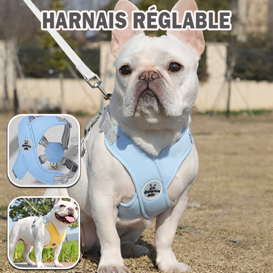 Harnais pour chien HarNISSAN - Rose