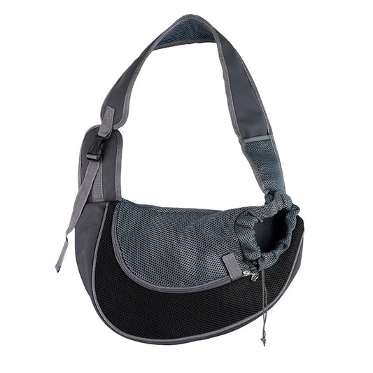 Sac bandoulière pour chien - Noir